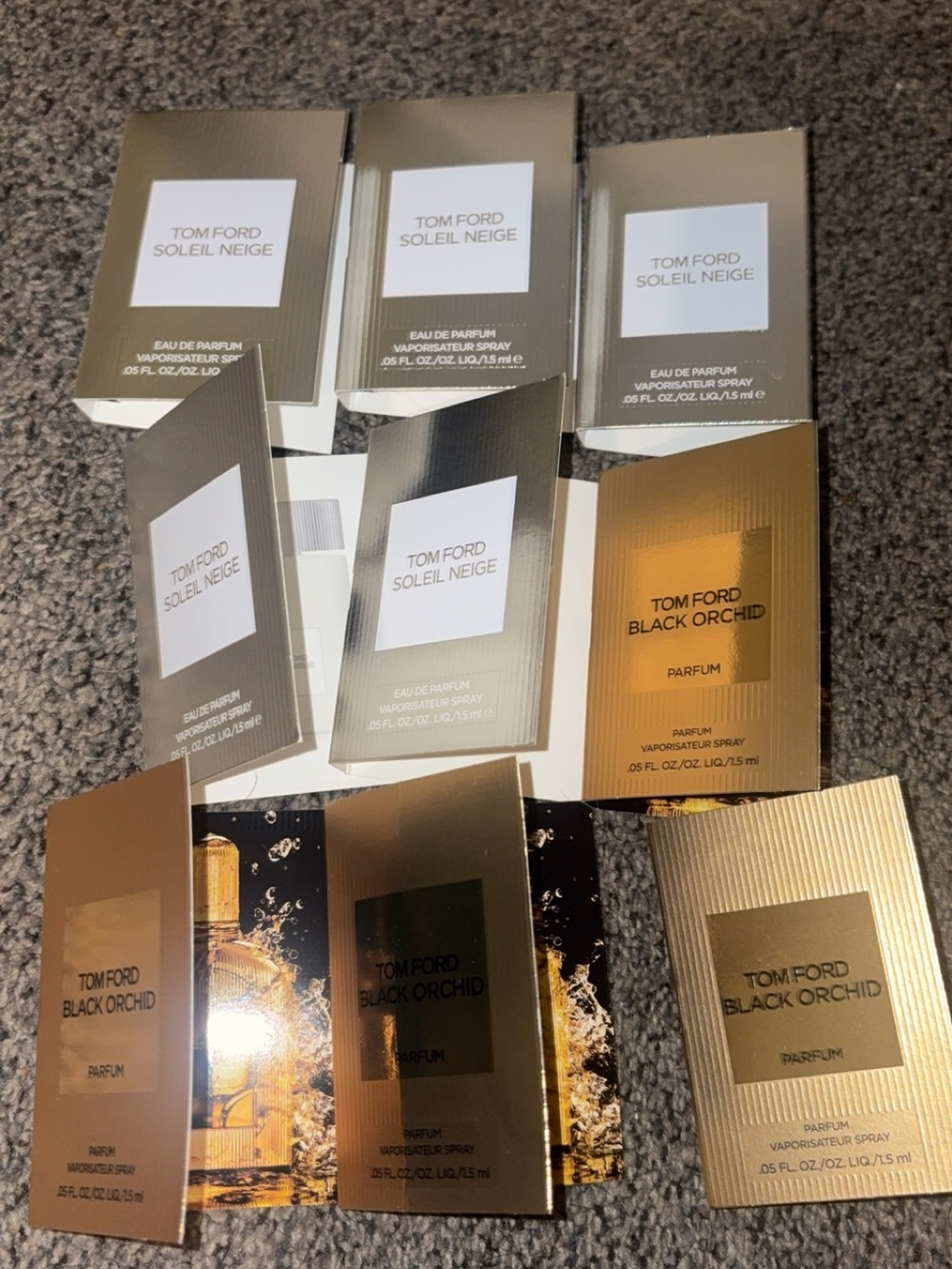 Tom Ford Fragrance Samples